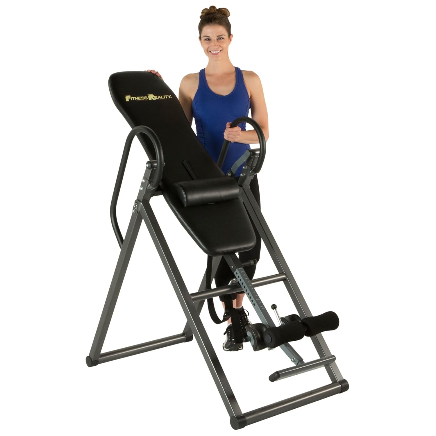fitness reality 690xl inversion table with lumbar